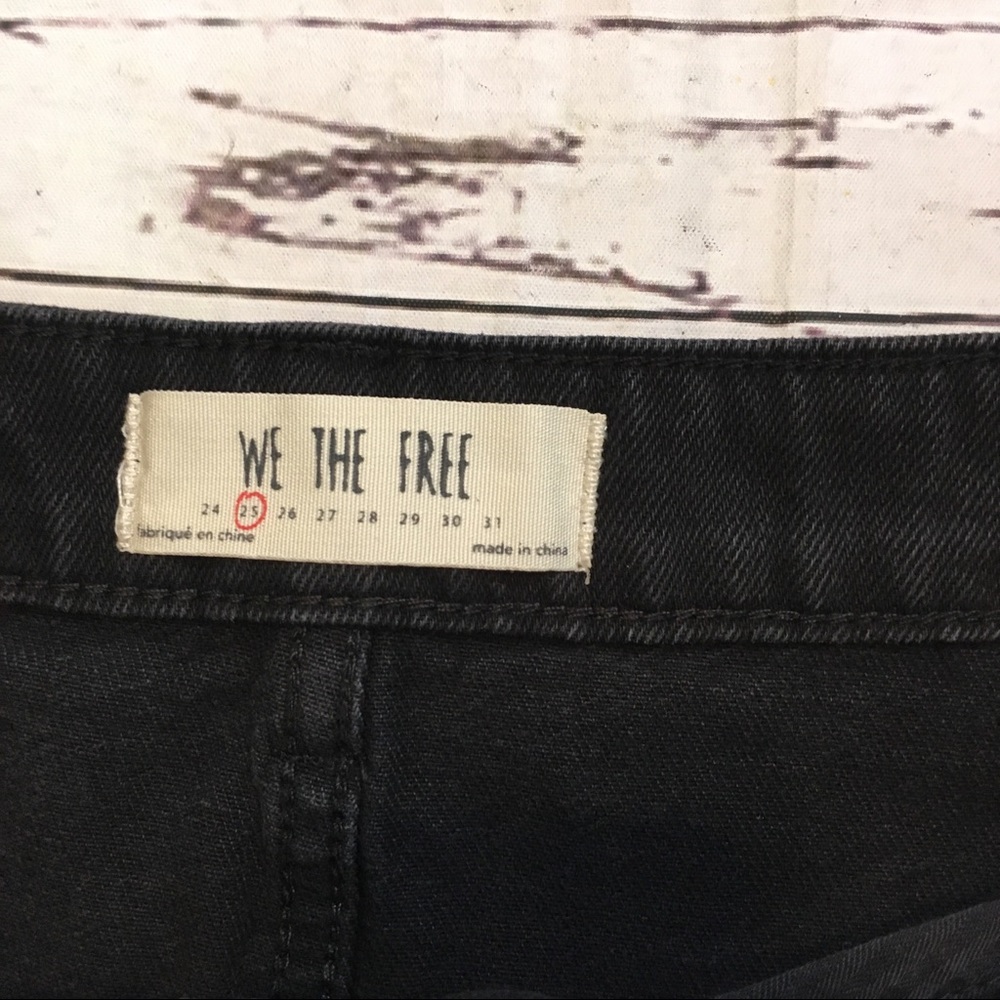 Free people distressed zip it up skirt NWT - Picture 9 of 9